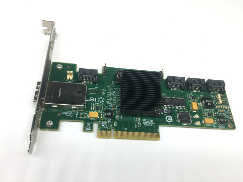 税込?送料無料】 RAID 9212-4i4e SAS LSI カード用 HBA 6Gb/s 512M PC