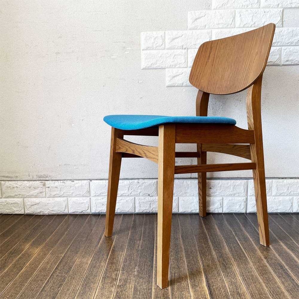 ◎ トラックファニチャー TRUCK FURNITURE トーチチェア TORCH CHAIR ダイニングチェア オーク材 ファブリックシート 定価￥66,550- B