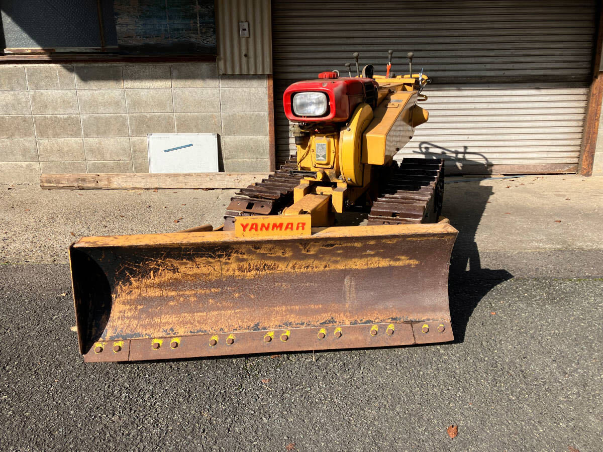 京都発 ヤンマー ハンドドーザー Y9D 水冷ディーゼルSS80 鉄 京都発 ヤンマー ハンドドーザー Y9D 水冷ディーゼルSS80 鉄