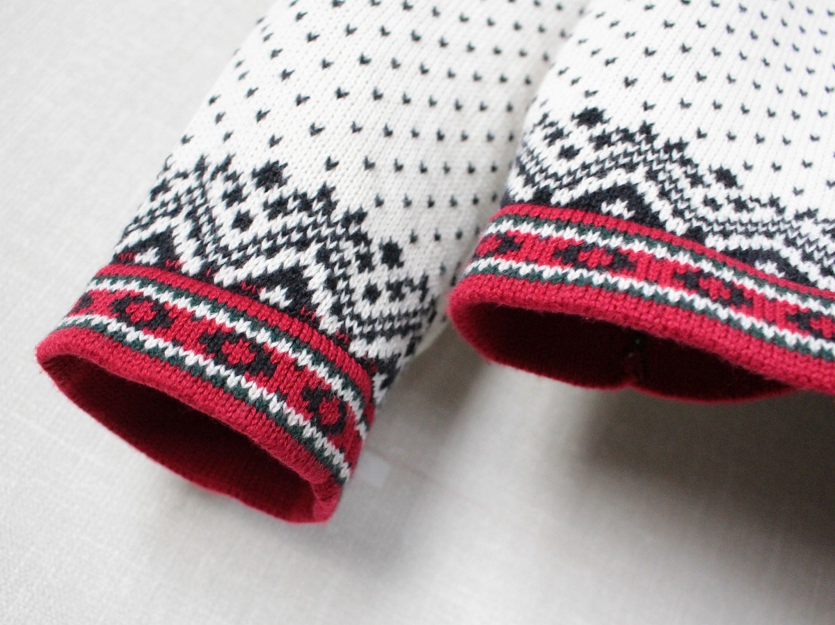 [ L.L.Bean L e ruby n]norutek cotton 100% knitted long sleeve sweater ...
