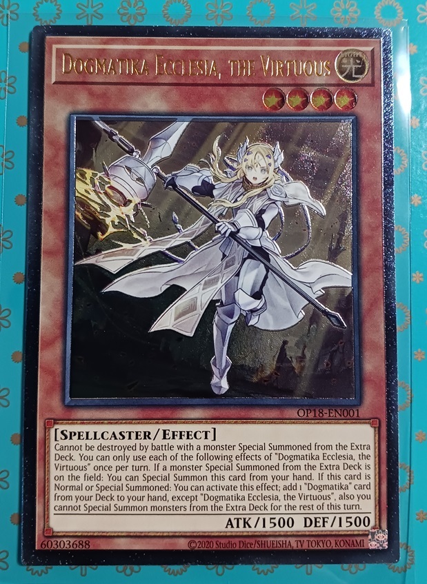 遊戯王　教導の聖女エクレシア　アルティメットレア　レリーフ　英語 5E9FD21C-8B97-4122-AA0B-