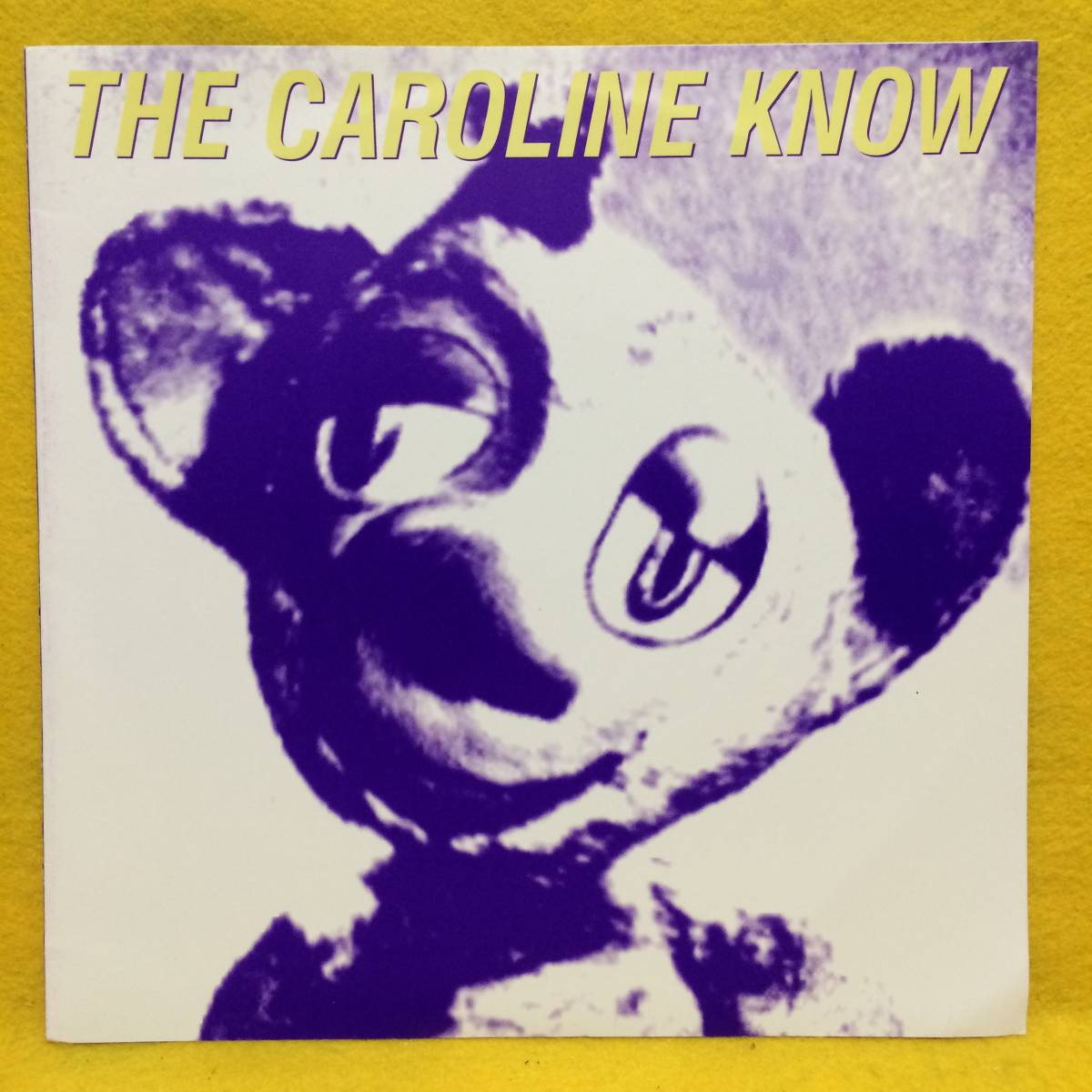 EP■THE CAROLINE KNOW■POPSICLE 'C'■'93 US盤■即決■洋楽■レコード_画像1