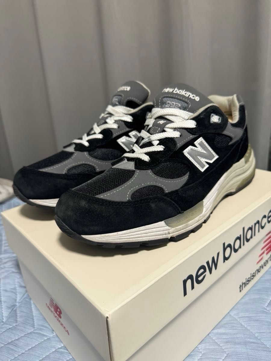 new balance M992 27.5 ブラック USA alwayth|ファッション new balance M992 27.5 ブラック USA alwayth|ファッション