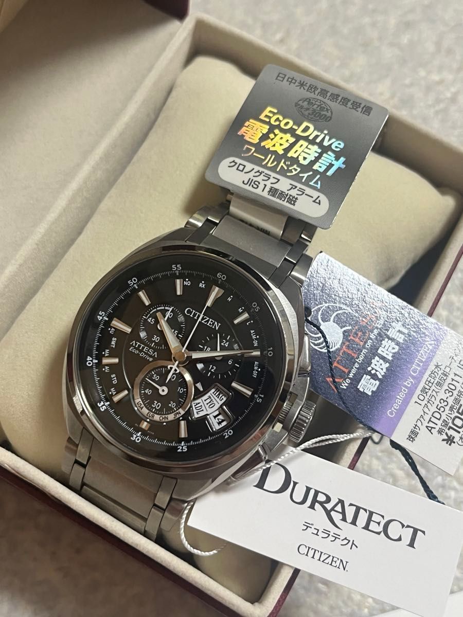 CITIZEN ATTESA 電波ソーラー ATD53-3011 IP 福山雅治モデル CITIZEN ATTESA 電波ソーラー ATD53-3011 IP 福山雅治モデル