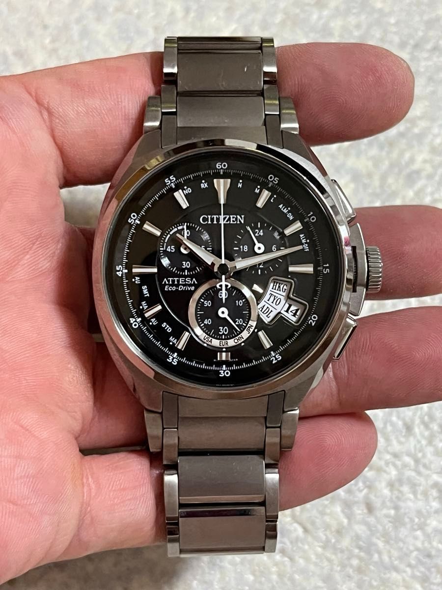 CITIZEN ATTESA 電波ソーラー ATD53-3011 IP 福山雅治モデル CITIZEN ATTESA 電波ソーラー ATD53-3011 IP 福山雅治モデル