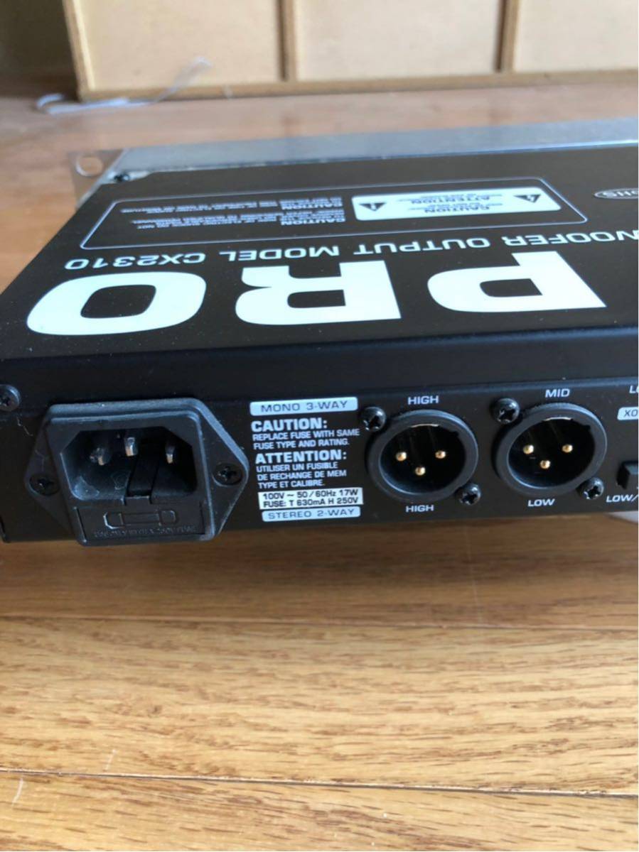  free shipping BEHRINGER SUPER-X PRO CX2310