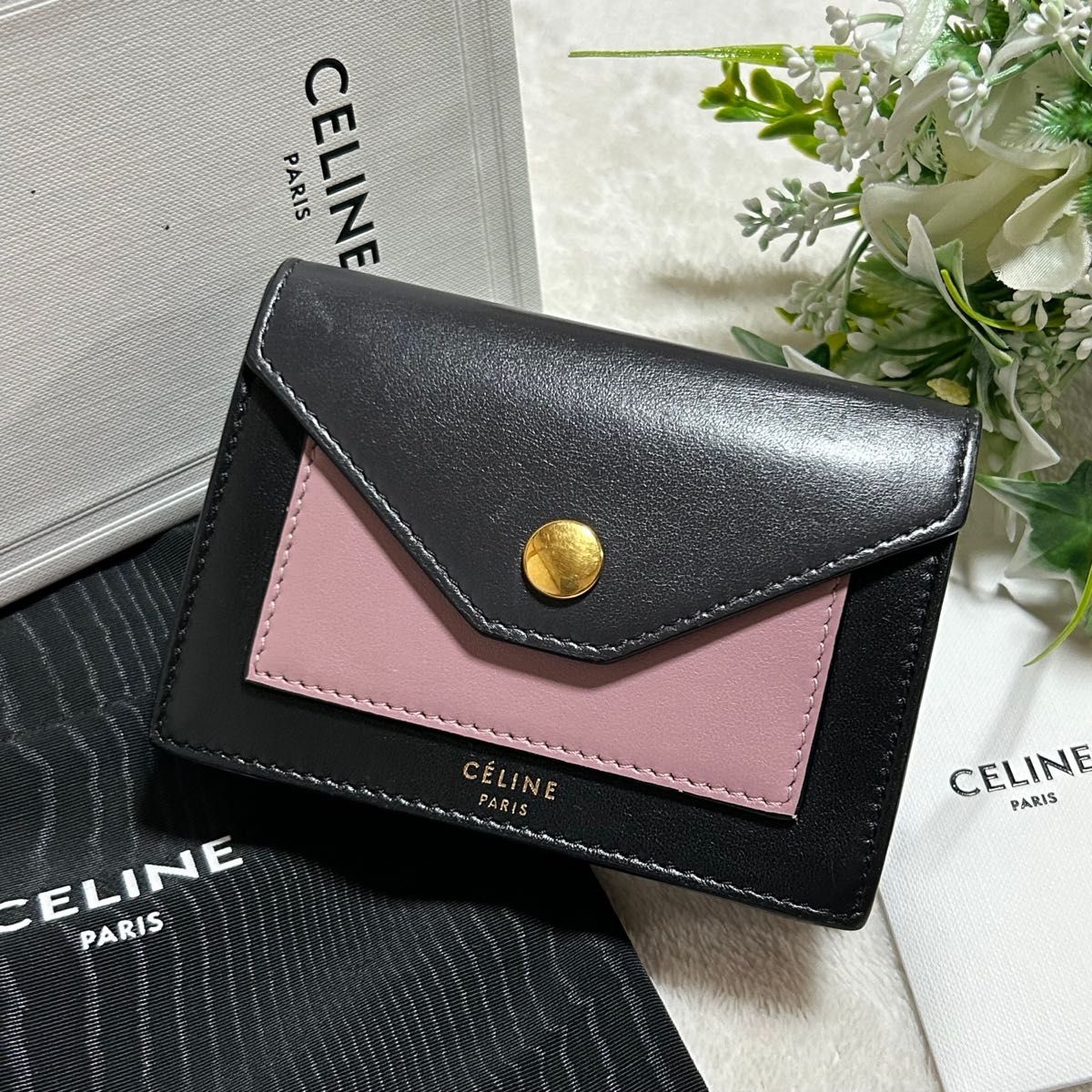 CELINE セリーヌ カードケース 名刺入れ バイカラー|Yahoo CELINE セリーヌ カードケース 名刺入れ バイカラー|Yahoo