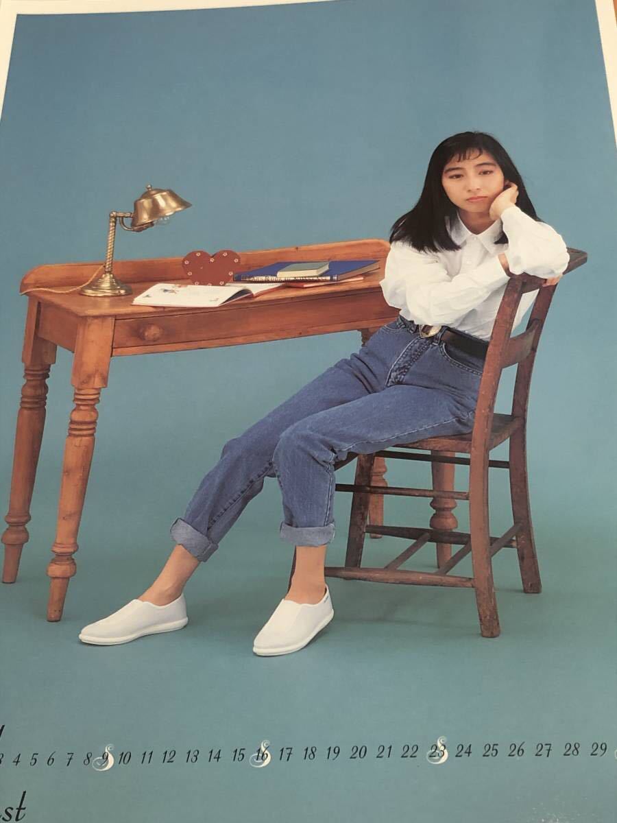 即決　岡村孝子　カレンダー T's Shining Hearts in Season'89　7枚_画像5