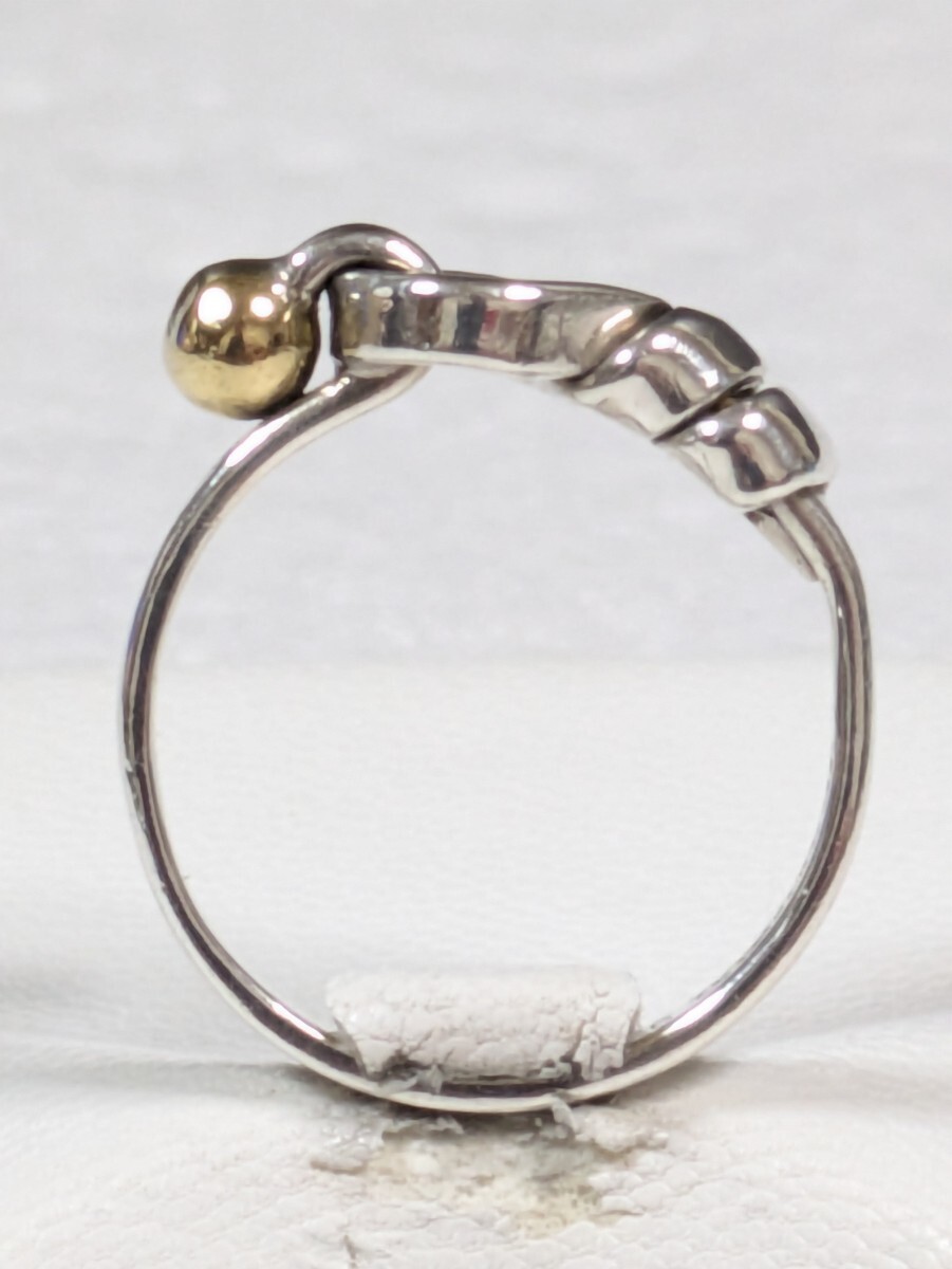 ⑥【TIFFANY&Co 】ティファニー フック&アイ ラブノット コンビ ⑥【TIFFANY&Co 】ティファニー フック&アイ ラブノット コンビ