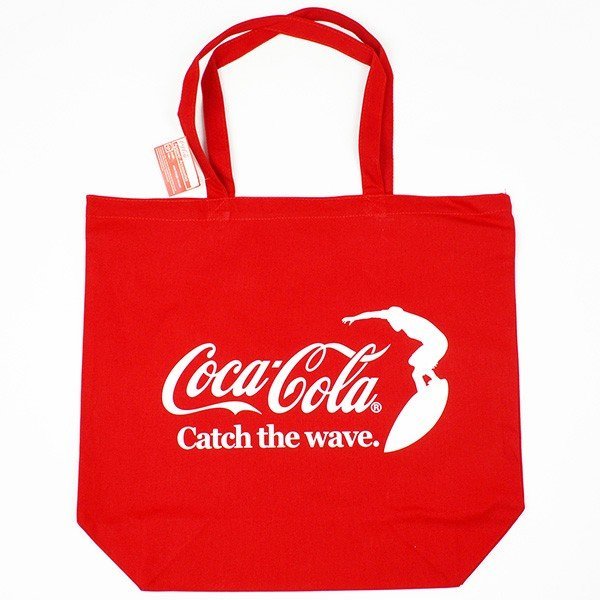 Coca・Cola SURF BAG（コカ・コーラ サーフバッグ）コーク キャンバス コットン トートバッグ CC-SBL2R_画像1