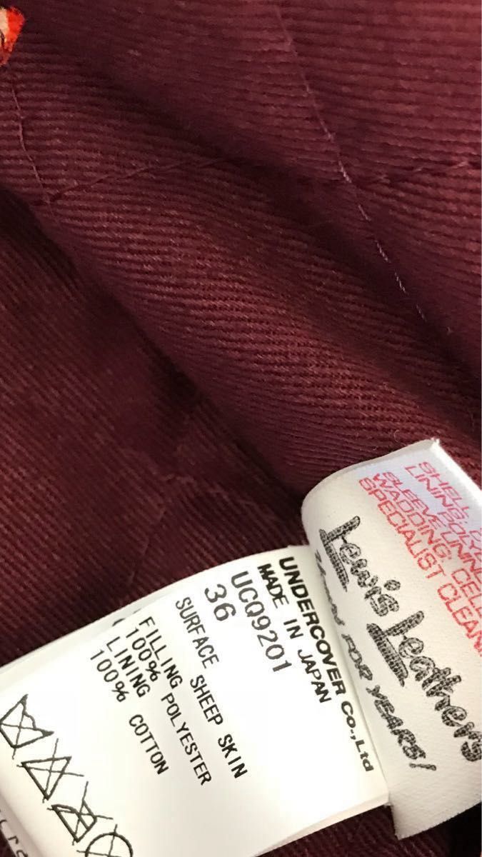 未使用 Lewis Leathers UNDER COVER Lightning ルイスレザー 未使用 Lewis Leathers UNDER COVER Lightning ルイスレザー