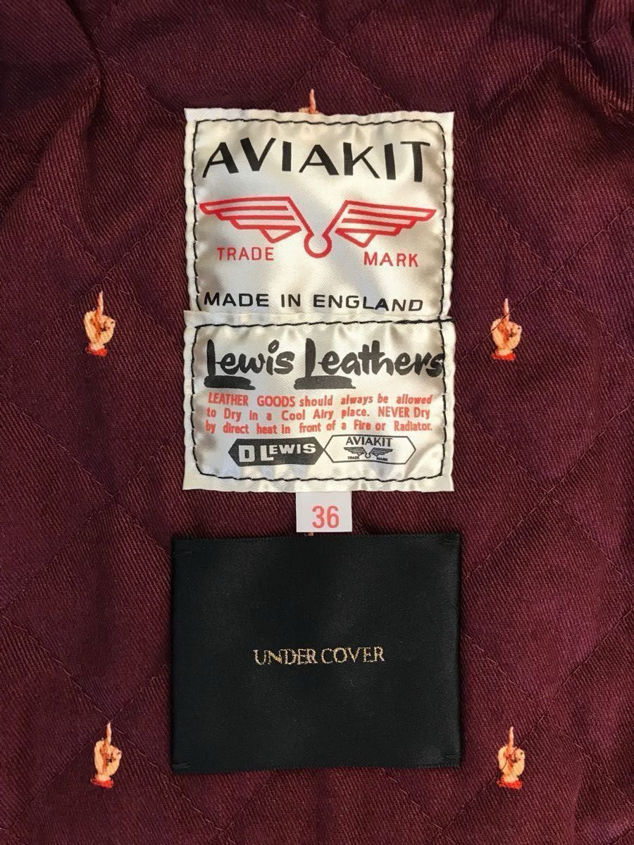 未使用 Lewis Leathers UNDER COVER Lightning ルイスレザー 未使用 Lewis Leathers UNDER COVER Lightning ルイスレザー