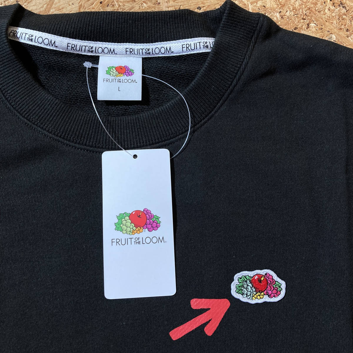 FRUIT OF THE LOOM スウェット トレーナー L フルーツ オブ ザ ルーム