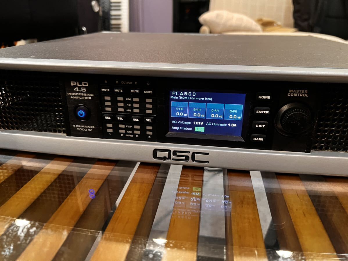 Yahoo!オークション - QSC PLD4.5 4チャンネル パワーアンプ2 Yahoo!オークション - QSC PLD4.5 4チャンネル パワーアンプ2