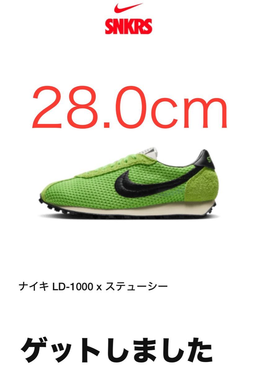 Stussy × Nike LD-1000 SP ステューシー × ナイキ ワッフル FQ5369-300 28cm us10
