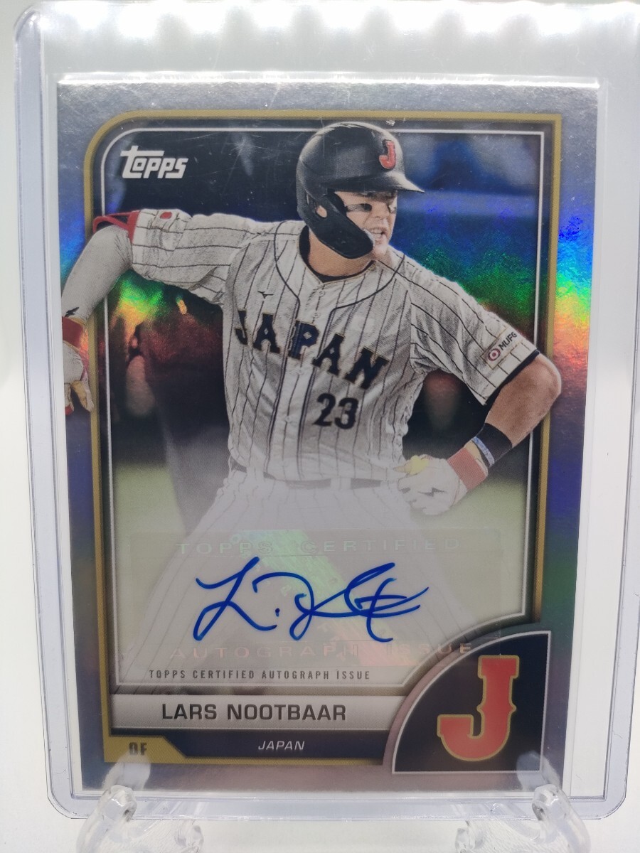 【永久保存版☆直筆サイン】ヌートバー、2023WBC - 2023 Topps World Baseball Classic #AV-LN ～大谷翔平とWBCで共闘～