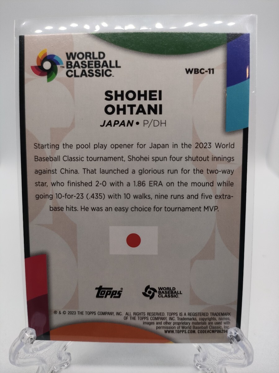 インサート/2023WBC 大谷翔平 - 2023 Topps Series 2 #WBC-11 インサート/2023WBC 大谷翔平 - 2023 Topps Series 2 #WBC-11