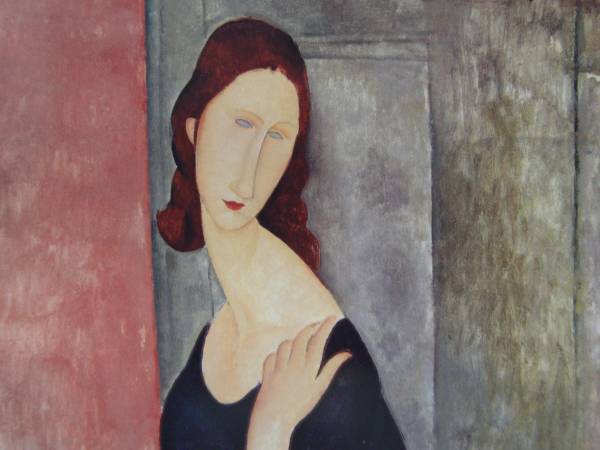 Amedeo Modigliani、PORTRAIT DE JEANNE HEBUTERNE、海外版超希少レゾネ、新品額装付、fan/5_画像2