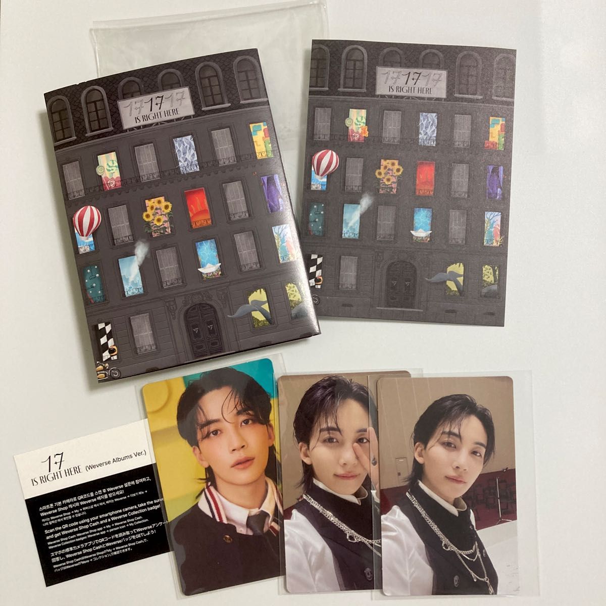SEVENTEEN セブチ ジョンハン トレカ 17 IS RIGHT HERE Weverse SEVENTEEN セブチ ジョンハン トレカ 17 IS RIGHT HERE Weverse
