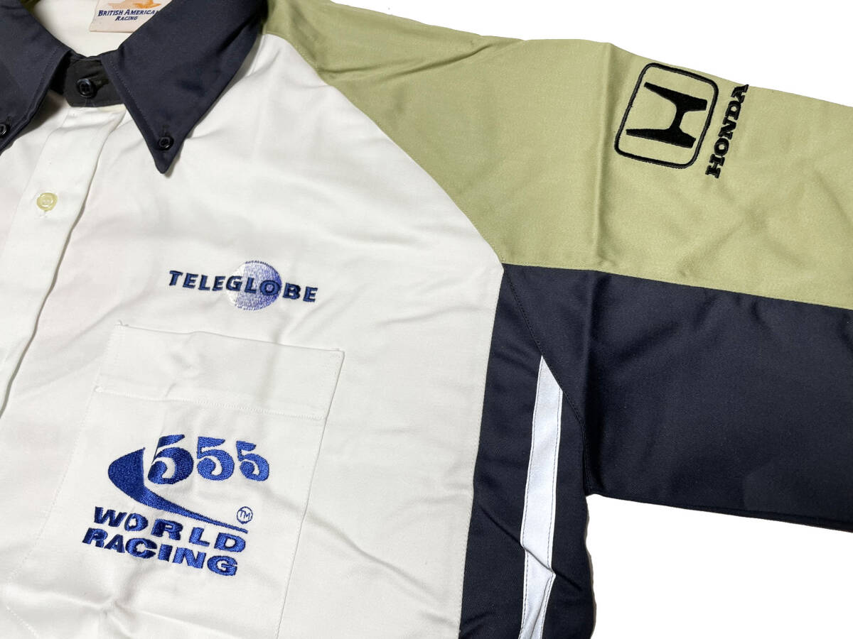 BARホンダ 2000年 支給品 ピットシャツ ラッキーストライク版 BARホンダ 2000年 支給品 ピットシャツ ラッキーストライク版
