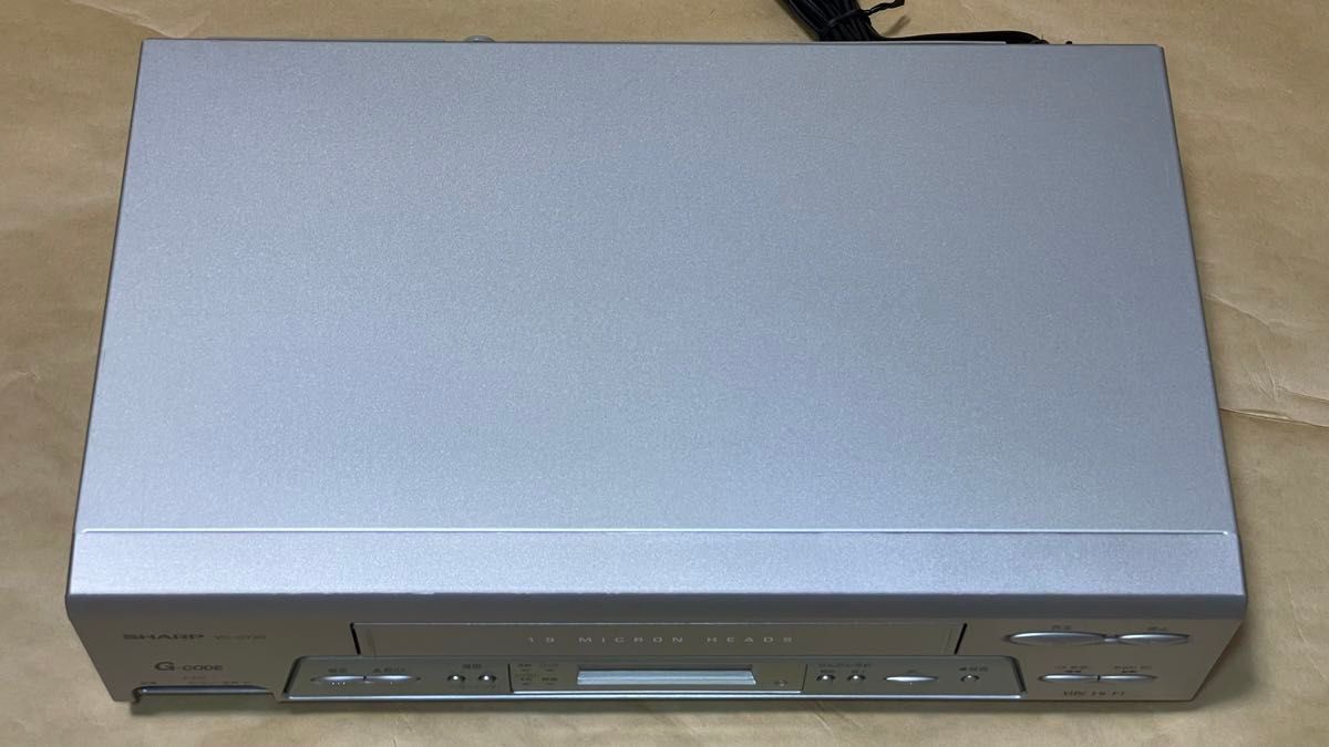美品】SHARP VC-GY20 VHSビデオデッキ リモコン付 メンテナンス 美品】SHARP VC-GY20 VHSビデオデッキ リモコン付 メンテナンス