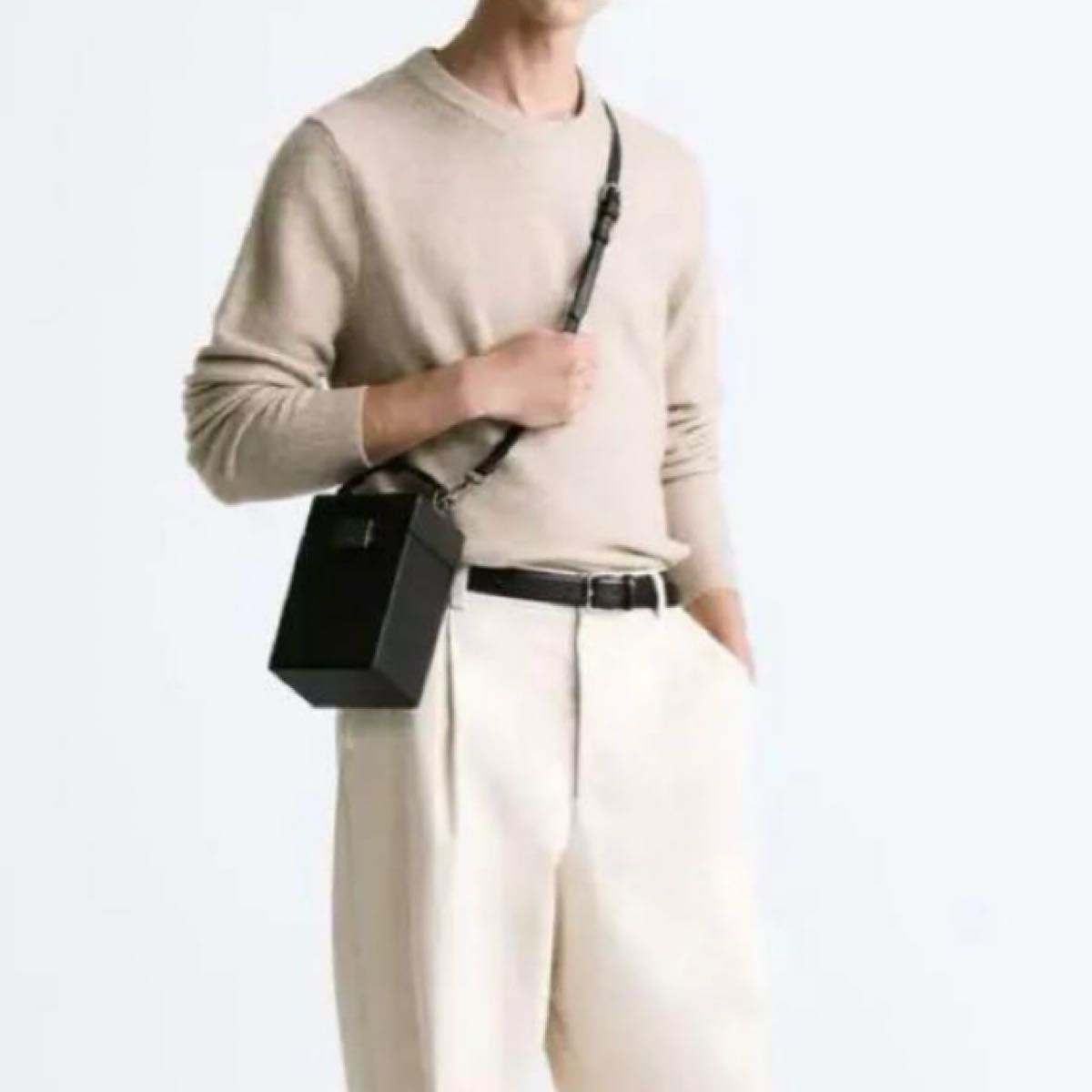 ZARA ミノディエールボックス ミニ バーティカル クロスボディ ZARA ミノディエールボックス ミニ バーティカル クロスボディ