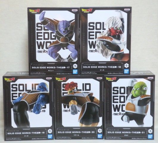 ドラゴンボールZ SOLID EDGE WORKS THE出陣 5種 ギニュー特戦隊 ドラゴンボールZ SOLID EDGE WORKS THE出陣 5種 ギニュー特戦隊