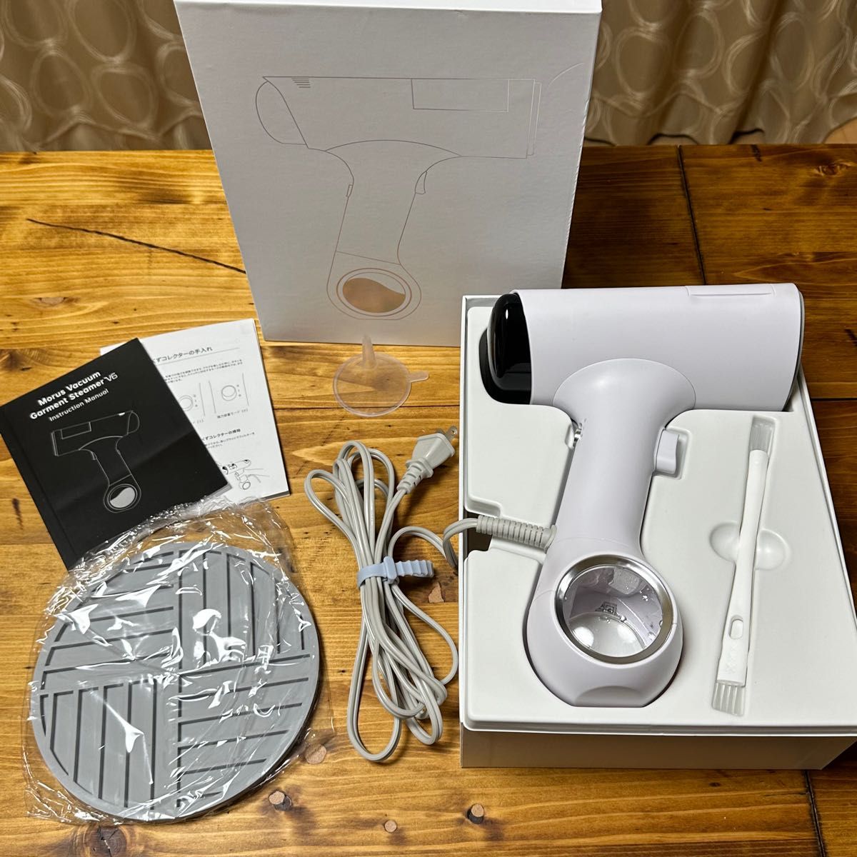 Morus V6 吸着式衣類スチーマー 衣類スチーマー スチーム Morus V6 吸着式衣類スチーマー 衣類スチーマー スチーム