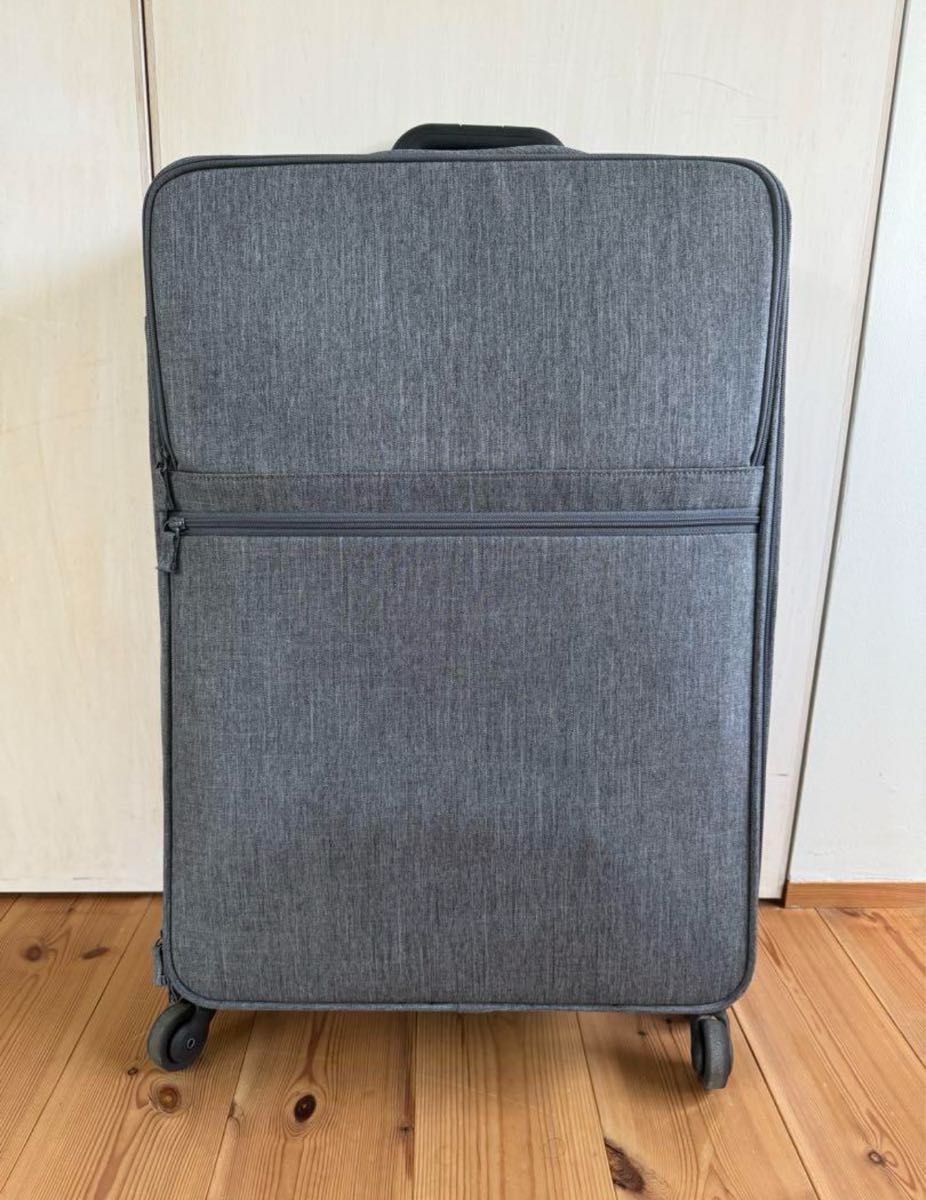 無印良品 半分の厚みで収納できる ソフトキャリーケース L 無印良品 半分の厚みで収納できる ソフトキャリーケース L