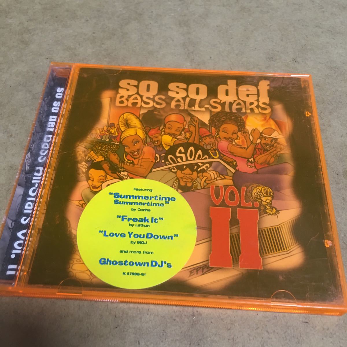 So So Def Bass All Stars Vol 2 Yahoo!オークション - 水星価格 Various Artists So So Def Bass All-S...