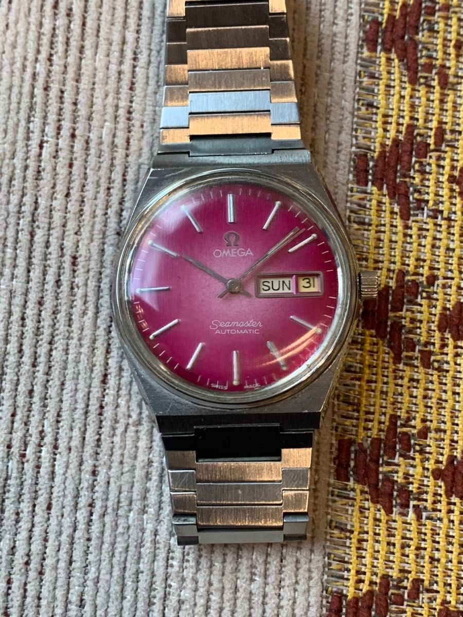 美品】オメガ シーマスター 自動巻き メンズ 1020 OMEGA 美品】オメガ シーマスター 自動巻き メンズ 1020 OMEGA