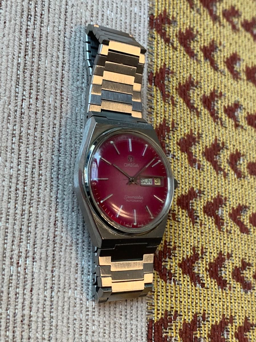 美品】オメガ シーマスター 自動巻き メンズ 1020 OMEGA 美品】オメガ シーマスター 自動巻き メンズ 1020 OMEGA