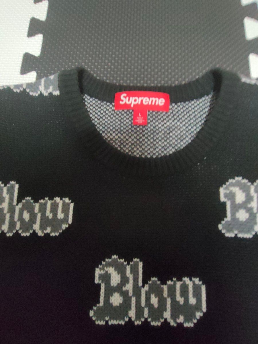 Supreme Blow Sweater FW23 Lサイズ セーター クルーネック Supreme Blow Sweater FW23 Lサイズ セーター クルーネック