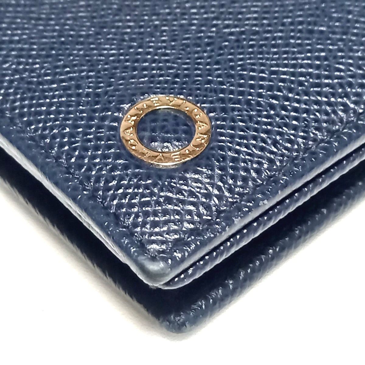 BVLGARI ブルガリ マン カードケース 名刺入れ レザー サークル BVLGARI ブルガリ マン カードケース 名刺入れ レザー サークル