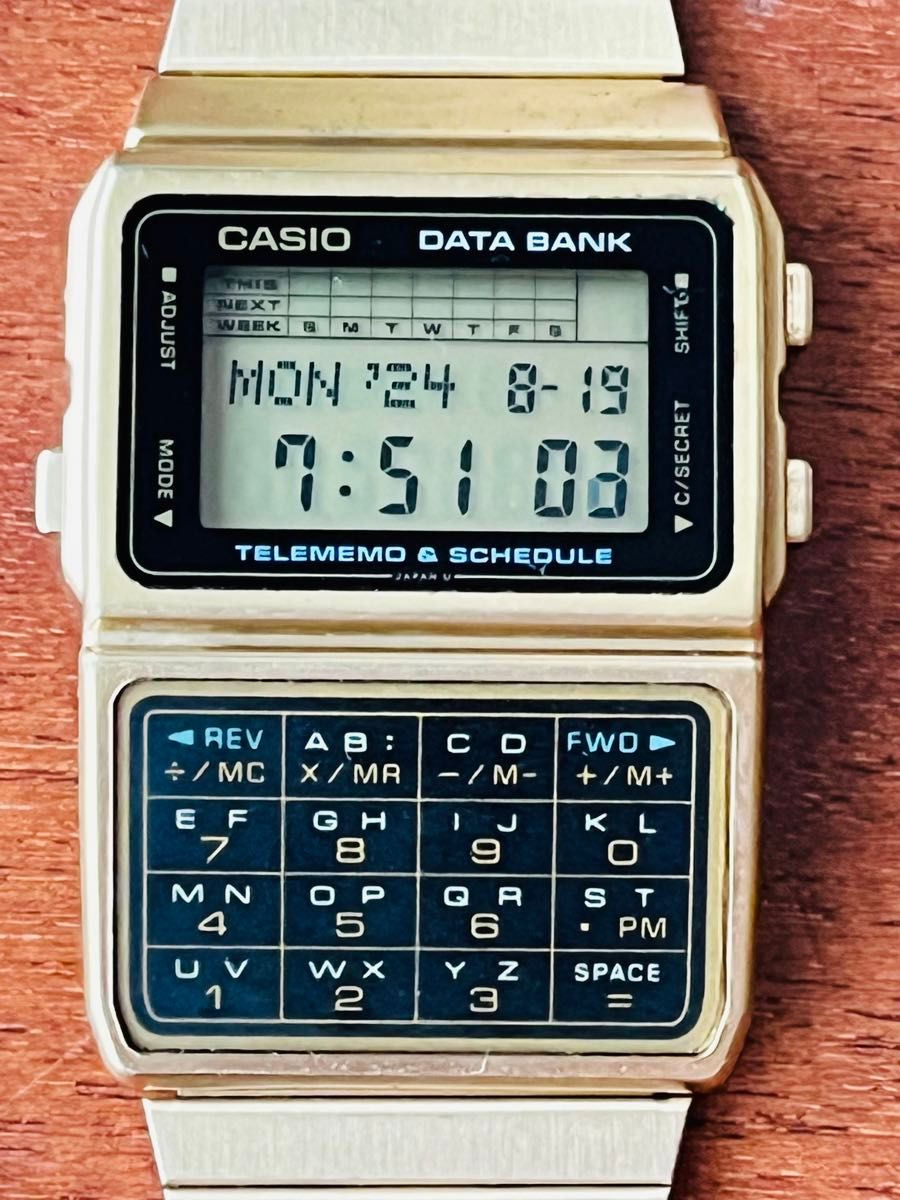 CASIO カシオ データバンクDBCー610 ゴールド 電池交換済|Yahoo CASIO カシオ データバンクDBCー610 ゴールド 電池交換済|Yahoo
