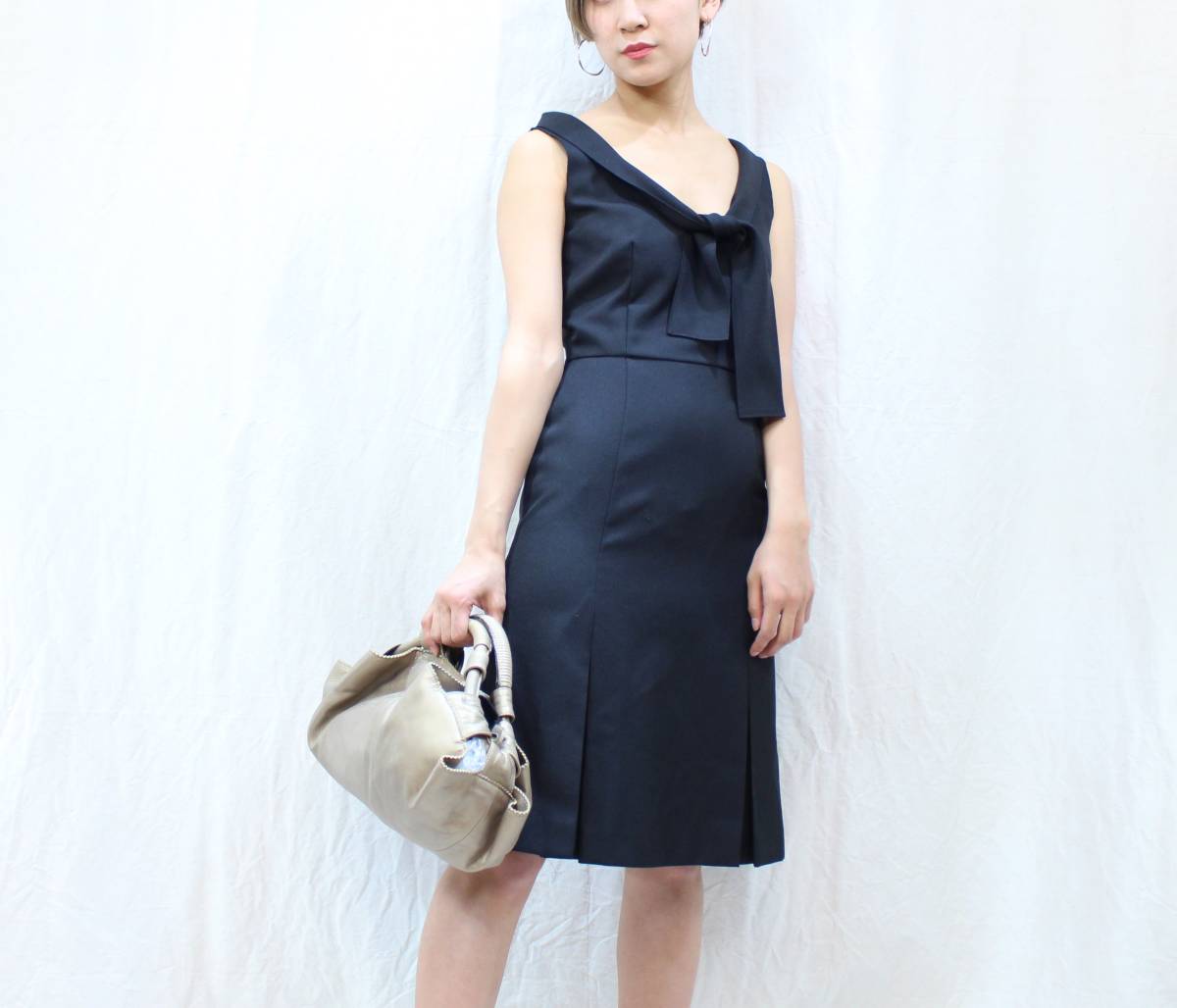 MIUMIU NO SLEEVE ONE PIECE ITALY/ミュウミュウノースリーブ