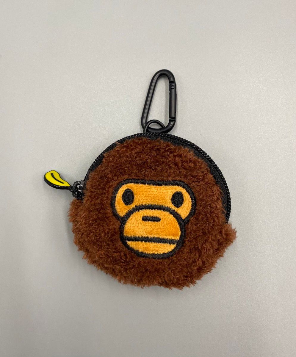 A BATHING APE ア ベイシング エイプ 1ST CAMO LEATHER WALLET
