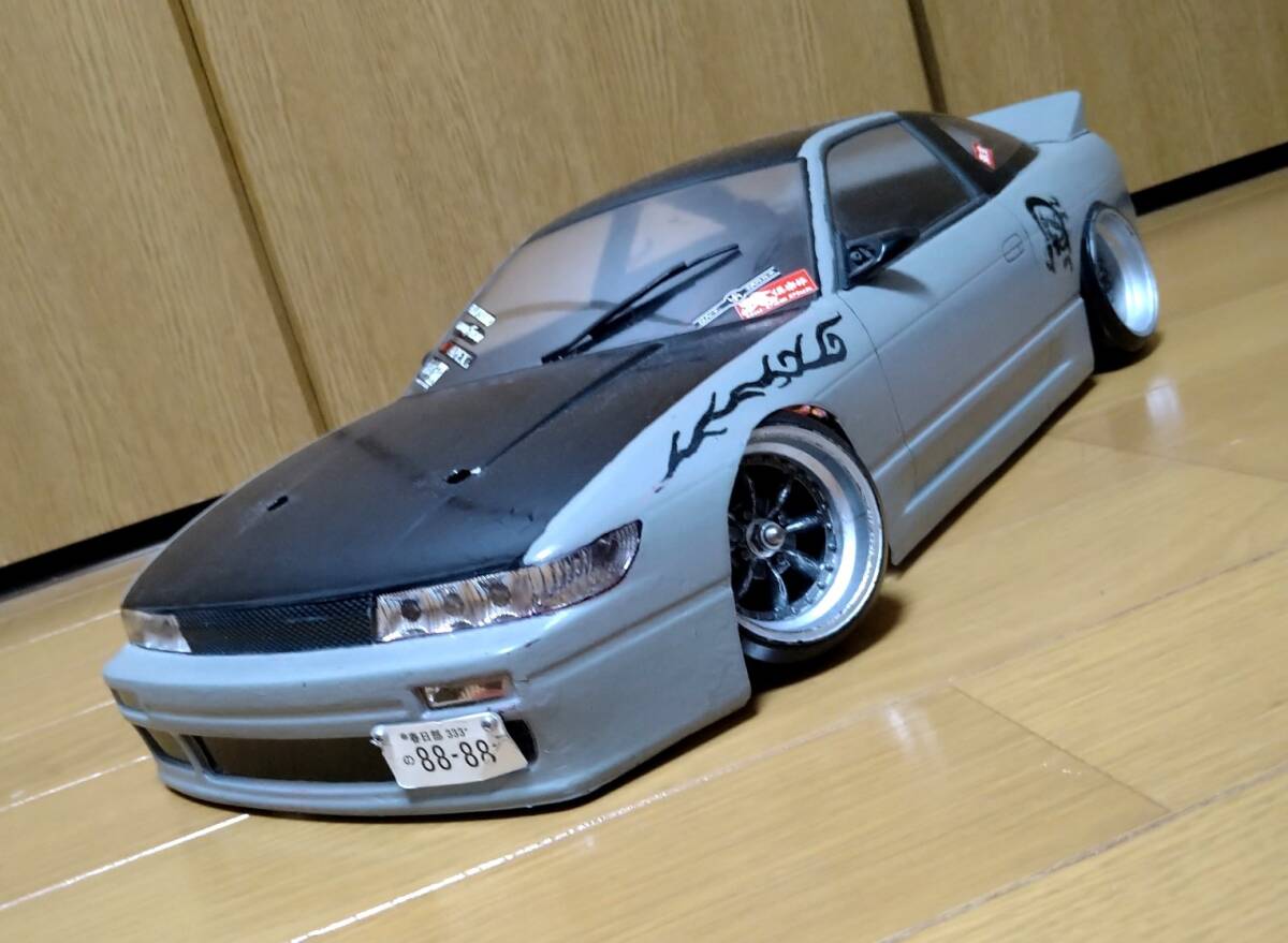 Yahoo!オークション - 中古ラジコンボディ シルエイティ(S13 Yahoo!オークション - 中古ラジコンボディ シルエイティ(S13