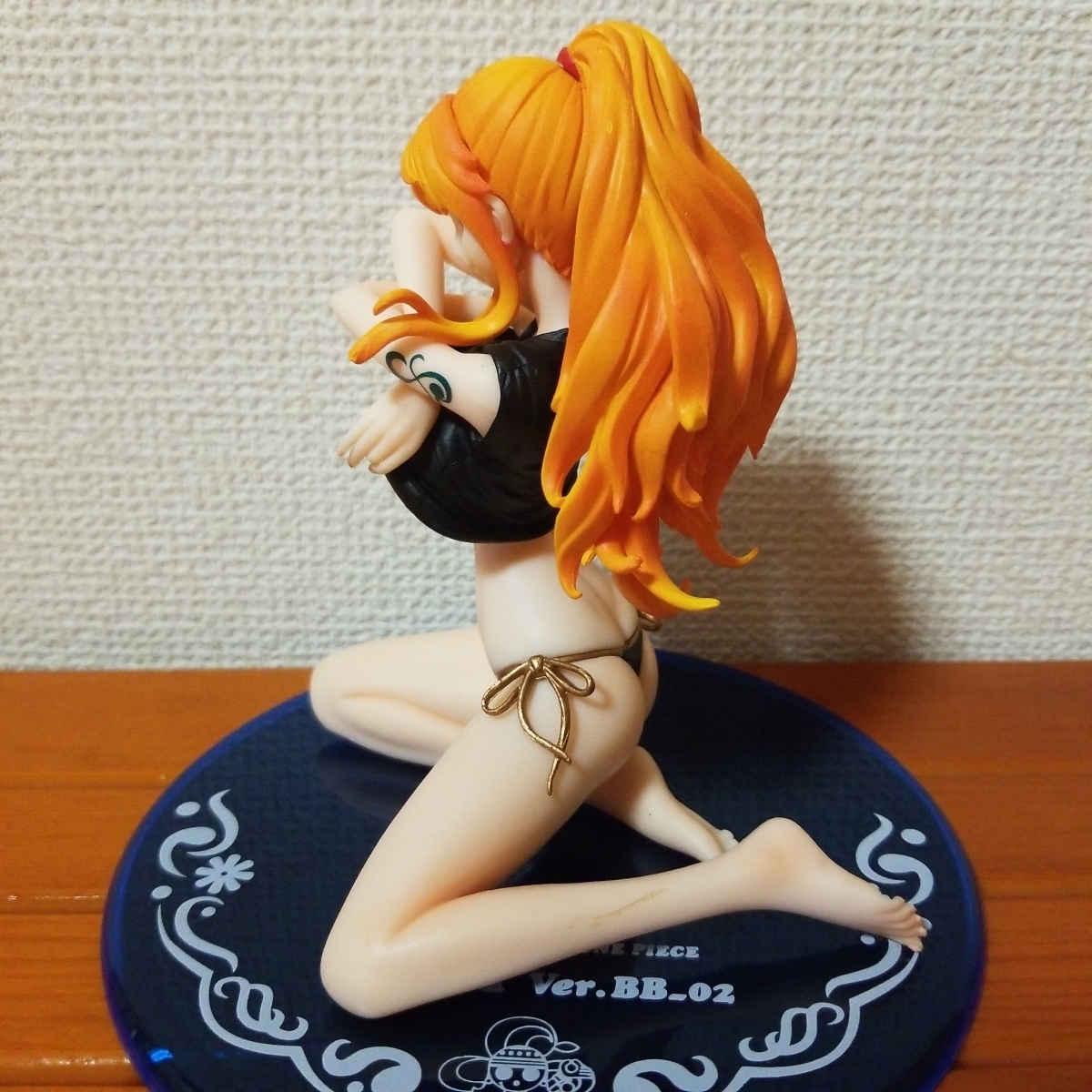 新貨緊身滑雪服nami POP verBB 黑T恤 原文:新品　ワンピース　ナミ　POP verBB　黒Tシャツ