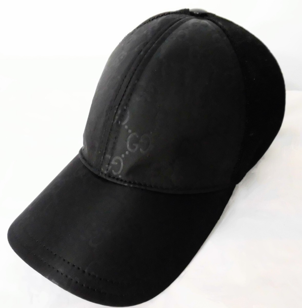 Gucci ブラック 58 M GGパターン メッシュ キャップ Yahoo!オークション - GUCCI made in italy グッチ メッシュ