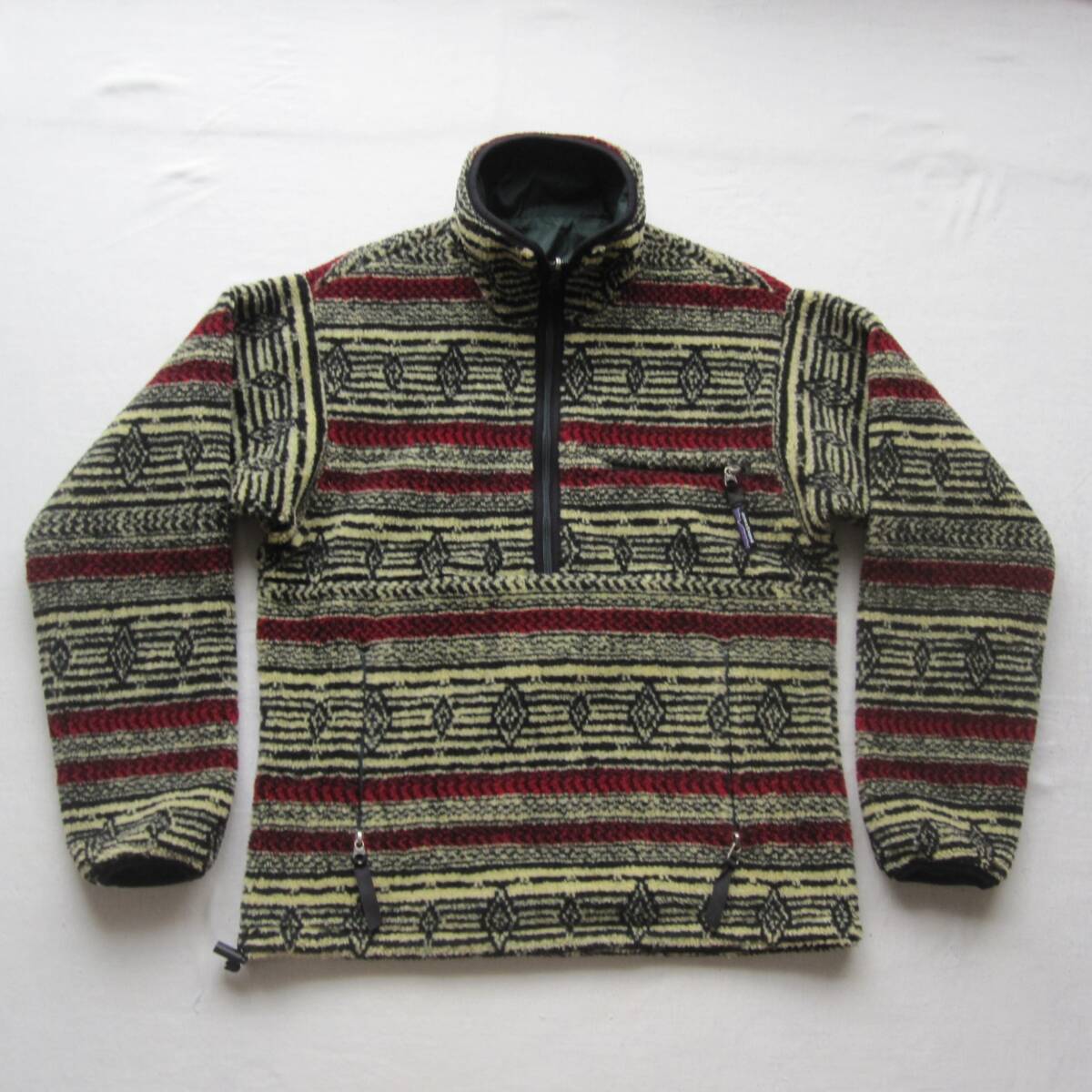☆ '98 パタゴニア グリセード (M) 渦巻 / USA製 / リバーシブル ☆ '98 パタゴニア グリセード (M) 渦巻 / USA製 / リバーシブル