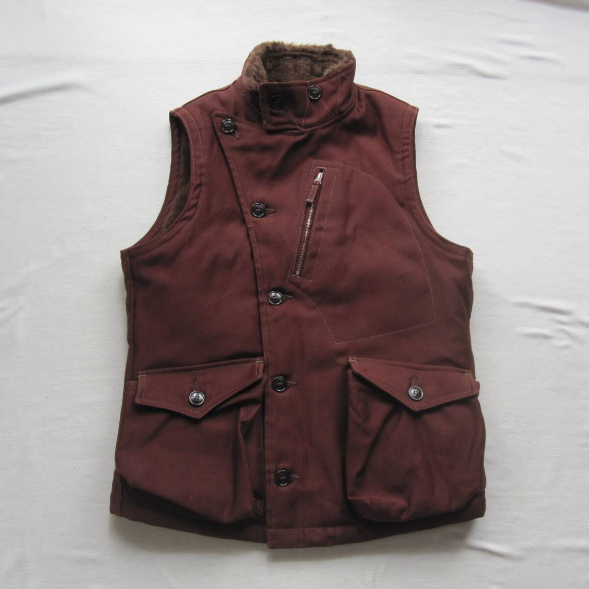 ☆フリーホイーラーズ アヴィエイターズ ベスト (36) RED BROWN / Freewheelers ☆フリーホイーラーズ アヴィエイターズ ベスト (36) RED BROWN / Freewheelers