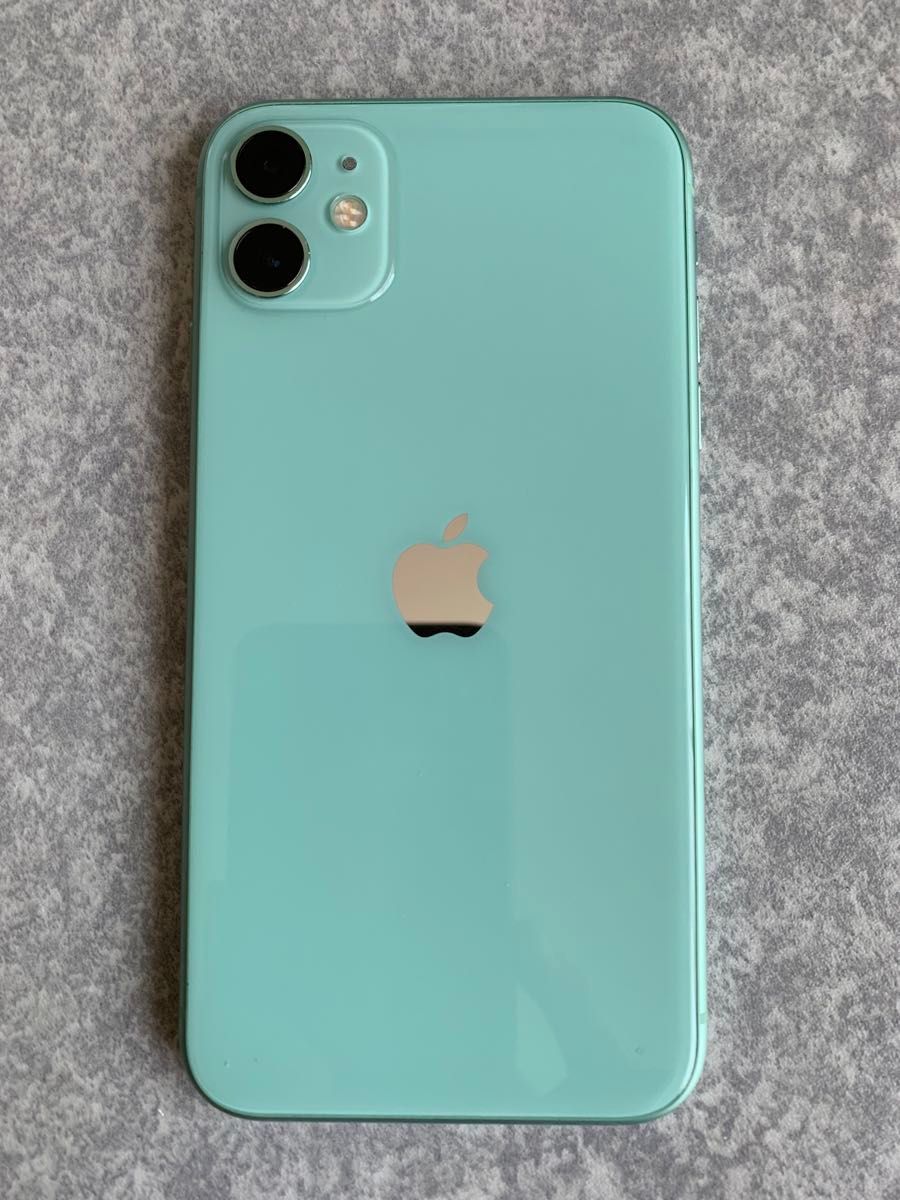 iPhone11 128GB グリーン SIMフリー 本体のみ(箱無し iPhone11 128GB グリーン SIMフリー 本体のみ(箱無し