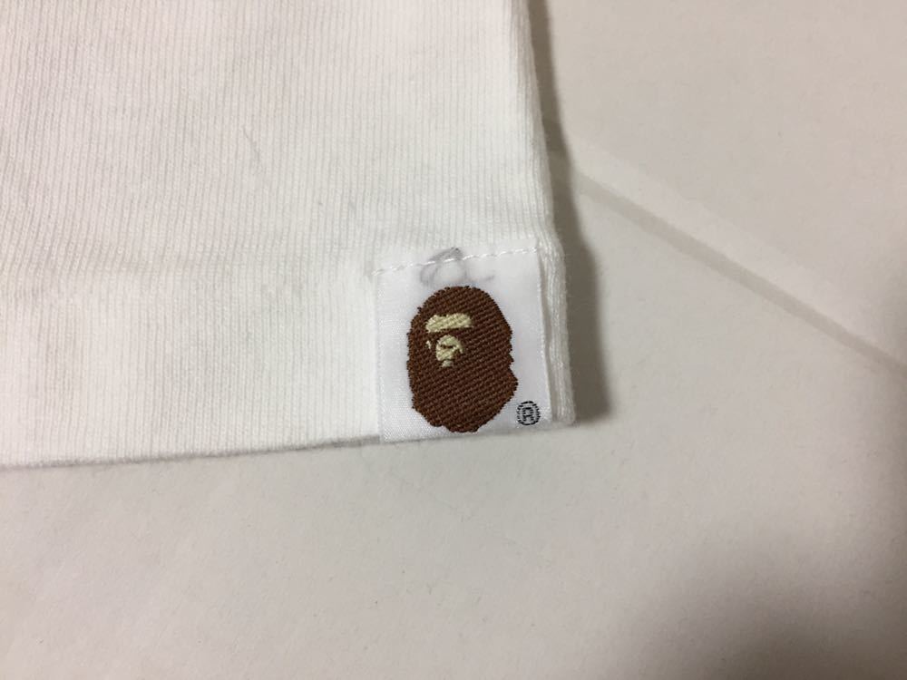 bape ベイプ × KAWS カウズ bathing ape ベイシング エイプ Tシャツ ホワイト M_画像5