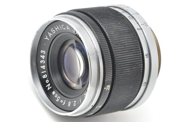 YASHICA YASHIKOR 5cm F2.8 ヤシカ ヤシコール Lマウント L39 YASHICA YASHIKOR 5cm F2.8 ヤシカ ヤシコール Lマウント L39