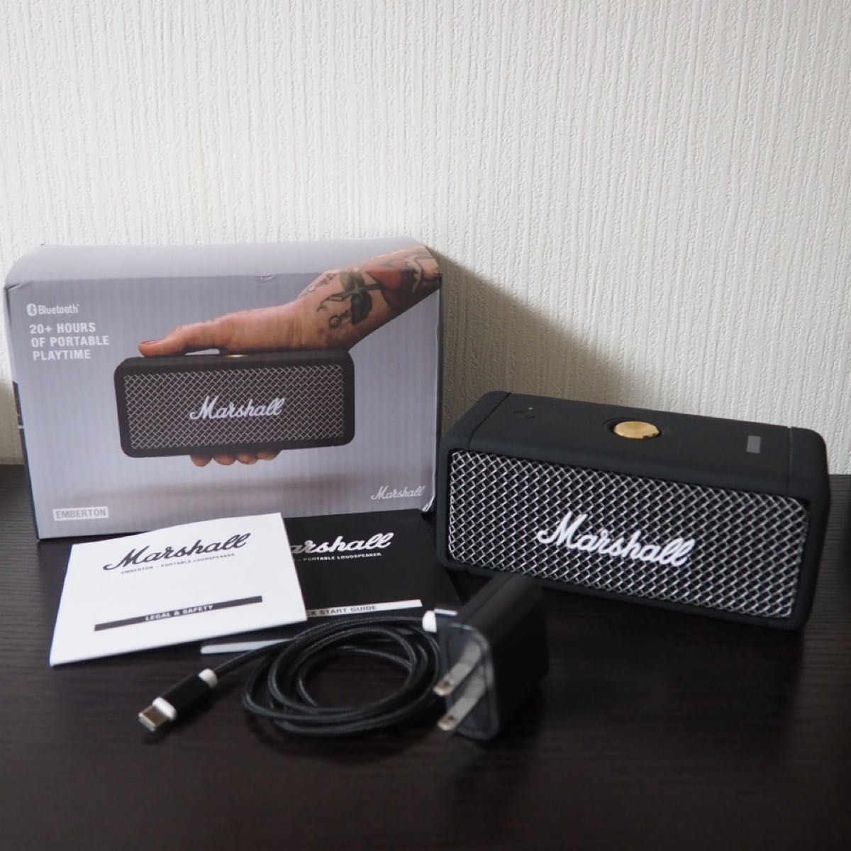 ほぼ新品 Marshall Bluetoothスピーカー EMBERTON|Yahoo!フリマ ほぼ新品 Marshall Bluetoothスピーカー EMBERTON|Yahoo!フリマ