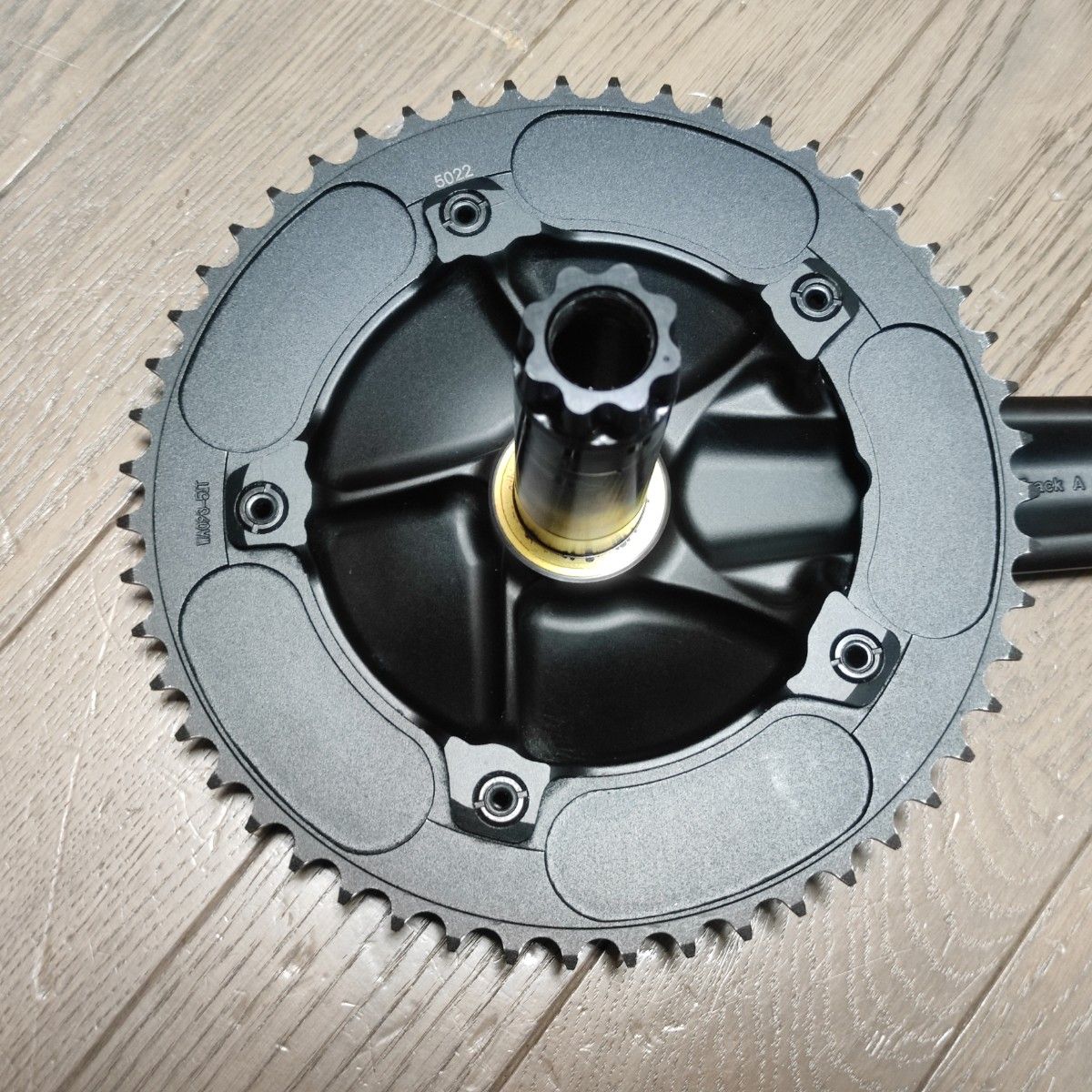Vision ピストバイク クランク 165mm PCD144 FAITHGEAR チェーン Vision ピストバイク クランク 165mm PCD144 FAITHGEAR チェーン