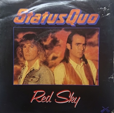 ☆STATUS QUO/RED SKY'1986UK VERTIGO 7INCH_画像1