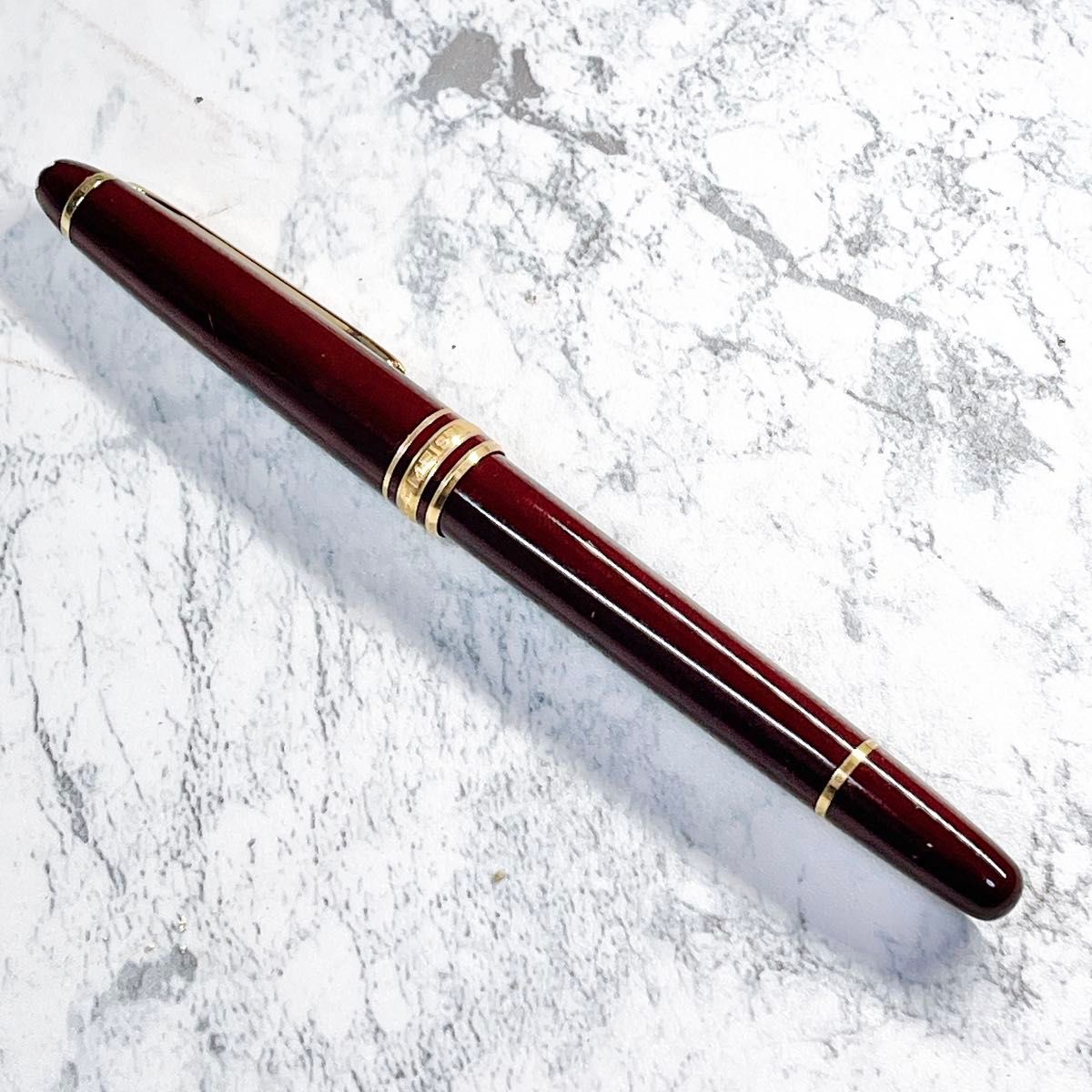 モンブラン MONTBLANC マイスターシュテュック 万年筆 14K モンブラン MONTBLANC マイスターシュテュック 万年筆 14K