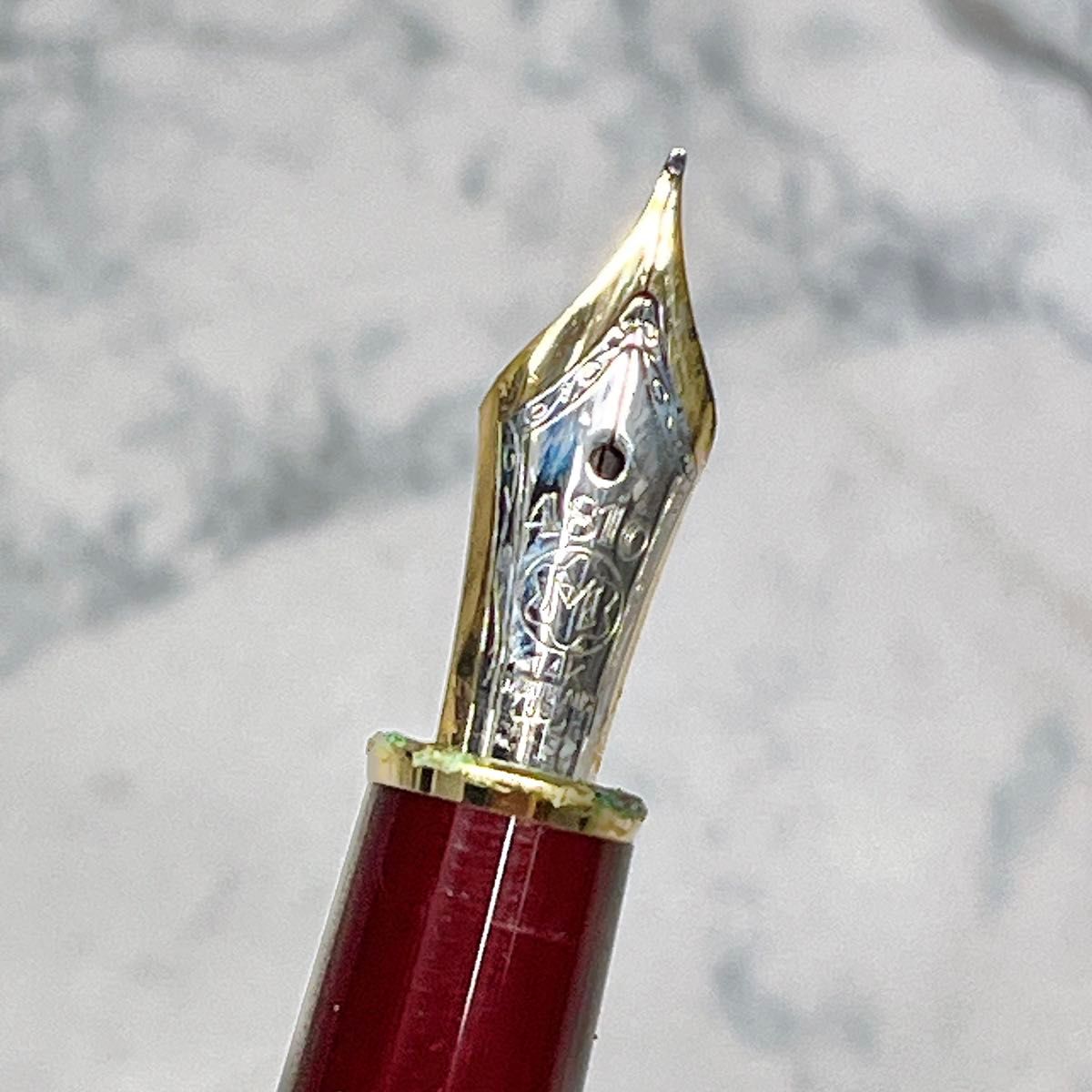 モンブラン MONTBLANC マイスターシュテュック 万年筆 14K モンブラン MONTBLANC マイスターシュテュック 万年筆 14K